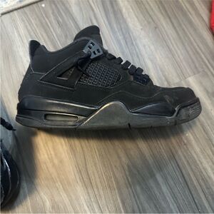 Authentic black cat Jordan 4s